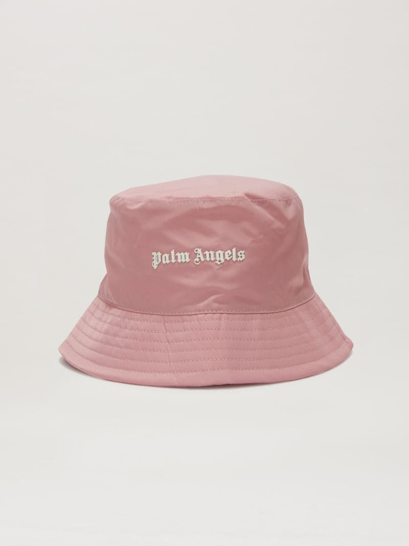 Classic Logo Bucket Hat-Pink