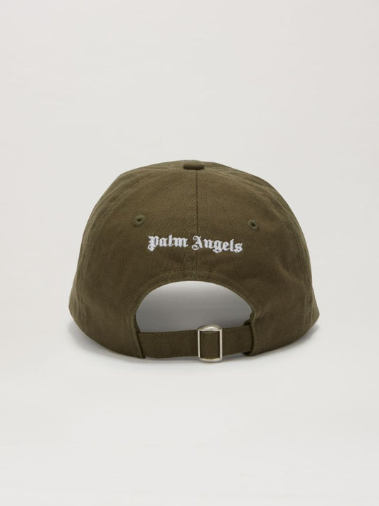 Classic Logo Cap-Green/White